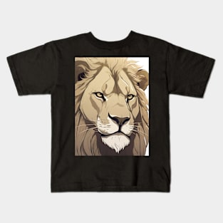 Alpha Animal Majestic Lion - Anime Wallpaper Kids T-Shirt